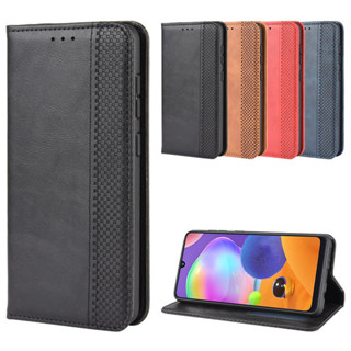 適用三星 Samsung A31手機殼Galaxy A71/A51皮套磁吸翻蓋保護套A11插卡A21