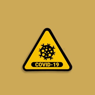 Covid19 病毒 GRAFTAC 貼紙美學筆記本電腦貼紙防水 HP 配件圖案頭盔