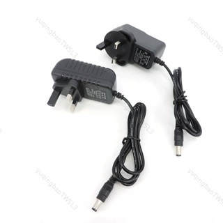 220v AC 到 DC 9V 1A 2A UK 3 pin 電源適配器供應變壓器 9 伏 1000ma 5.5*2.5