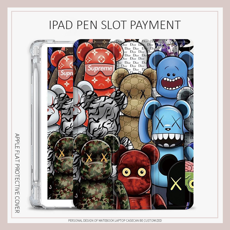 Kaws 保護套 iPad 10.2 gen7/8/9 air1/2/3/4/5 保護套 iPad pro11 2022