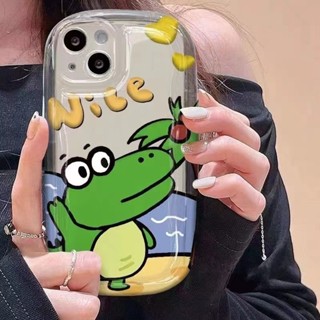 適用於手機殼 iPhone 8 7 6 Plus 矽膠小豬鱷魚 TPU 手機殼