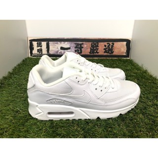 耐吉 高品質 537384-1111 Nike Air MAX 90 Essential 白色全男鞋白色復古氣墊