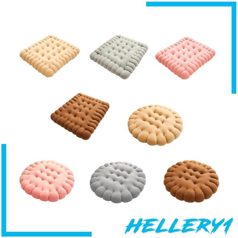 [Hellery1] 餅乾形靠墊裝飾椅墊坐墊抱枕瑜伽冥想座椅酒吧椅