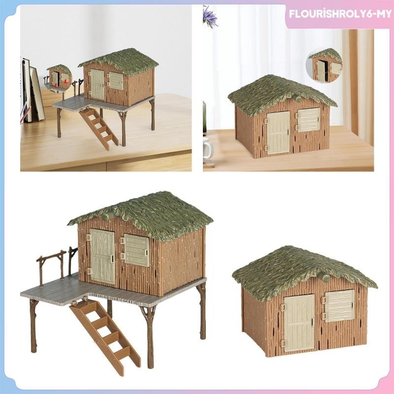 [flourishroly6] 農舍建築玩具擺件兒童兒童女孩迷你農家玩具