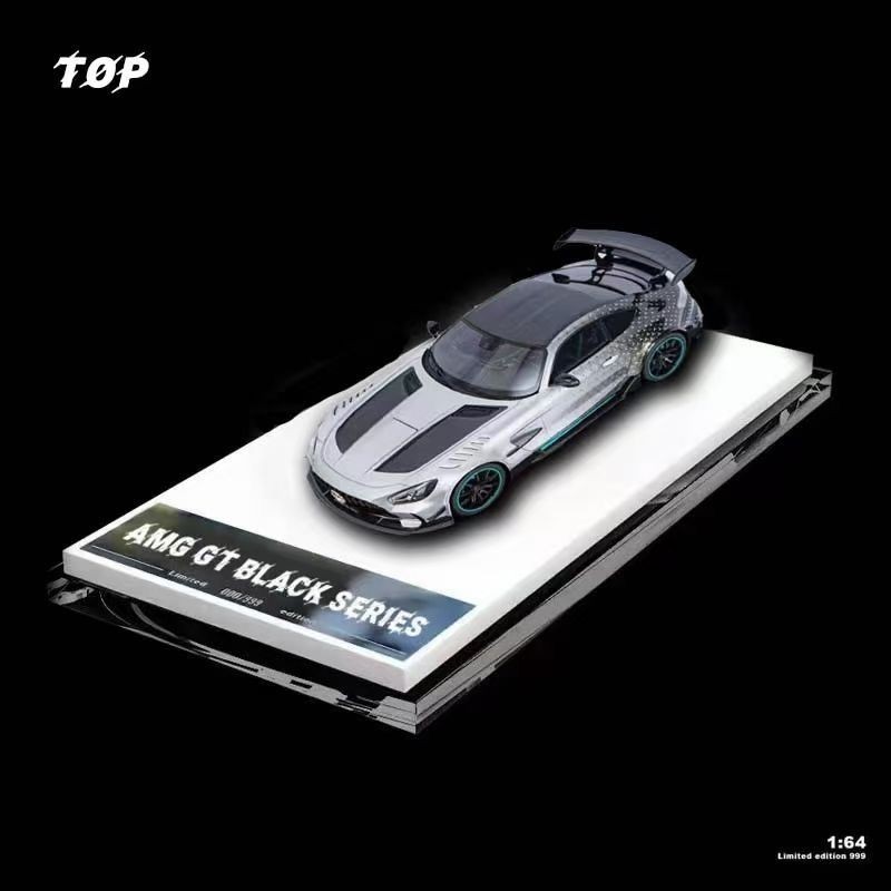 即將到貨 Top Models 1:64 賓士AMG GT Black Series合金車模