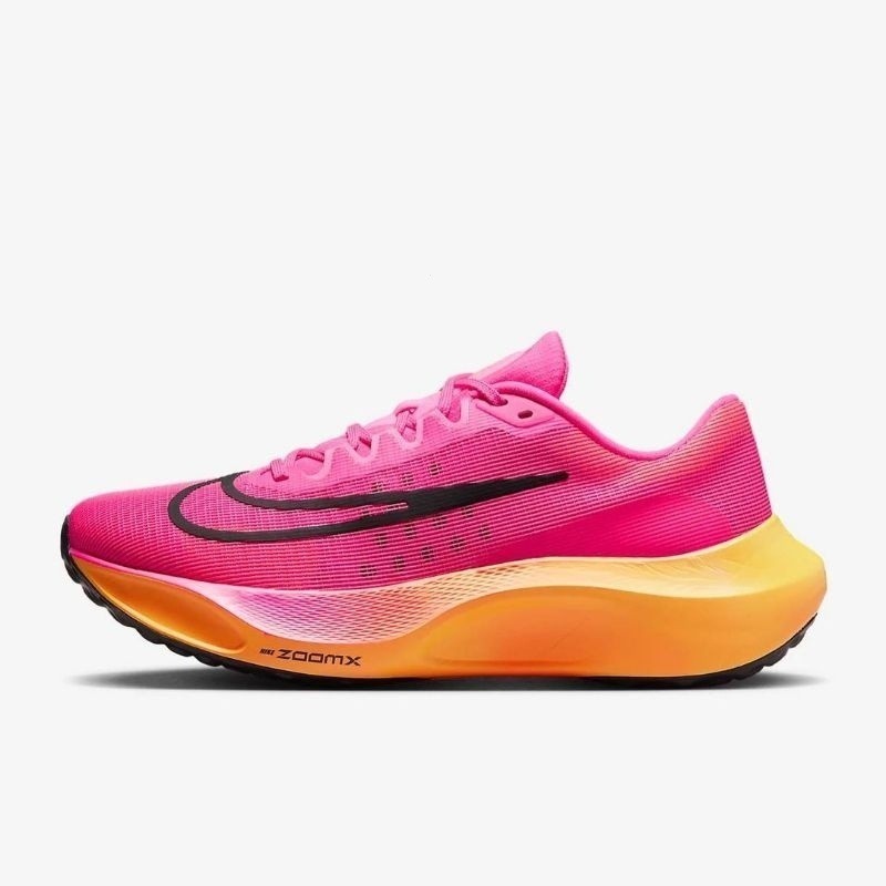 耐吉 Nike Zoom fly 5 跑鞋粉黃色