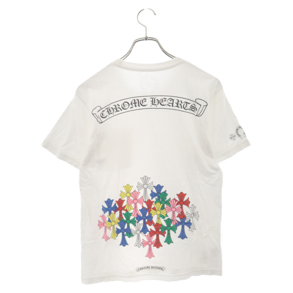 Chrome Hearts KURO CHROME Co TS ART針織上衣 T恤 襯衫交叉 白色 多 日本直送 二手