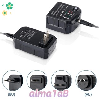 ALMA1A8電源,便攜式通用鋰電池充電器,附件更換手動工具20v充電器黑色&德克爾