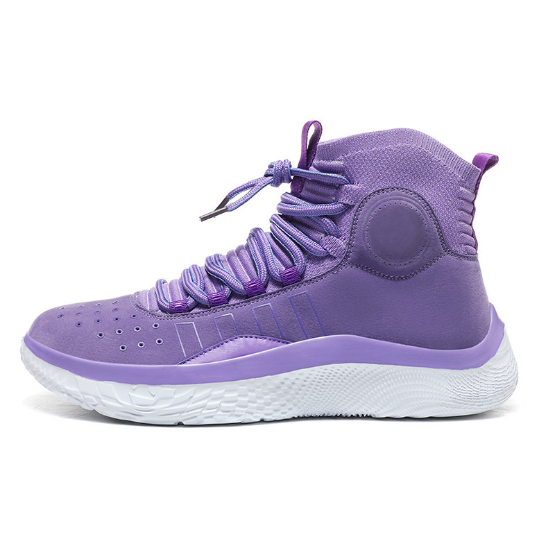 2024 Champion Curry 4 Flowtro 鞋紫色高幫 Flotro Original 運動鞋男士街頭
