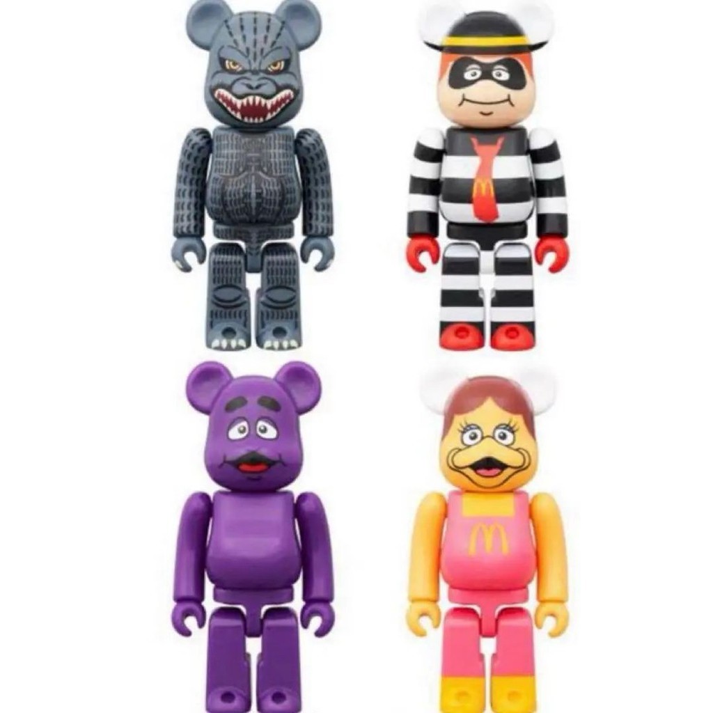 近全新 BE@RBRICK Bearbrick 庫柏力克熊 哥吉拉 mercari 日本直送 二手