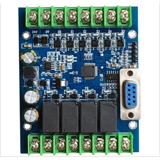 PLC工控板國產相容PLCFX2N10MRFX1N10MT板式串列埠簡易可程式設計控制器
