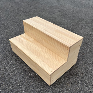實木臺階雙層三層階梯凳木樓梯腳踏凳子爬高梯浴缸防滑踏家用梯子