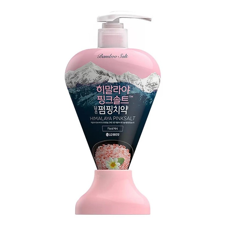 LG 喜馬拉雅粉晶鹽UMPING牙膏285g(花香薄荷)[大買家]