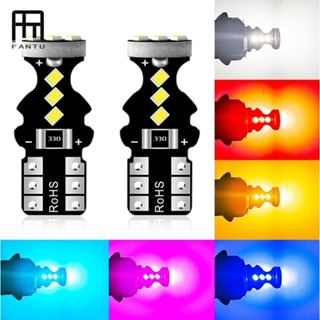 Fantudz 1PC W5W T10 Led Canbus 9SMD 2835 晶片圓頂燈室內燈地圖燈側標誌燈內部停車