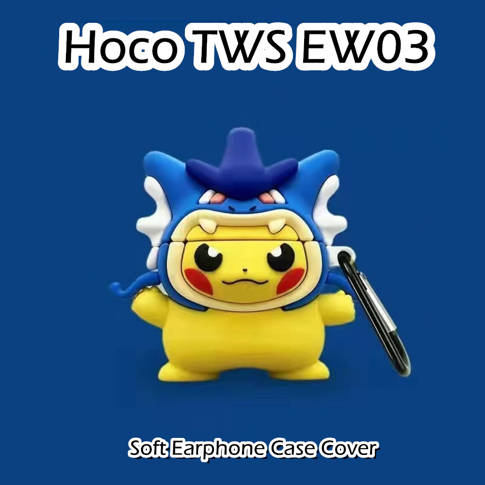 HOCO 【快速發貨】適用於浩酷 Tws EW03 保護套搞笑卡通系列軟矽膠耳機套保護套 NO.1
