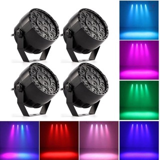 Led 舞檯燈 RGBW PAR 燈 12 顆 LED 12W 聲控自動 DMX512 迪斯科燈,適用於 DJ 派對婚禮