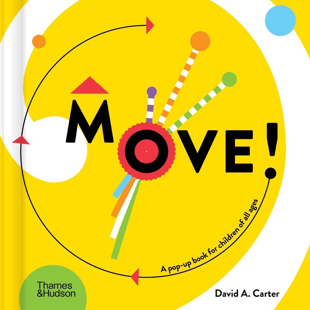 Move! - a pop-up book for children of all ages(立體書)/David A. Carter【禮筑外文書店】