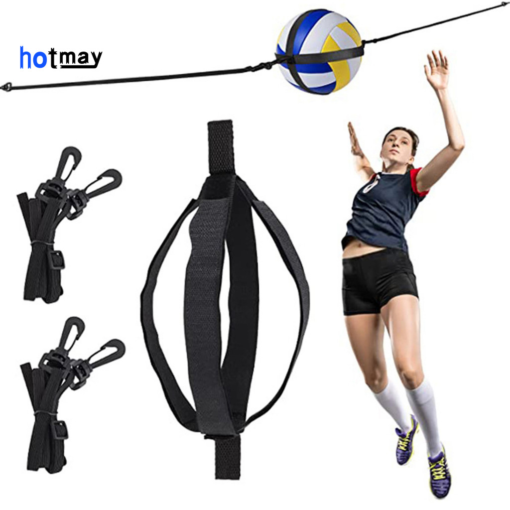 排球訓練器材便攜式排球訓練工具可調節排球釘訓練器,用於單人擊球練習提高跳臂力量和準確度