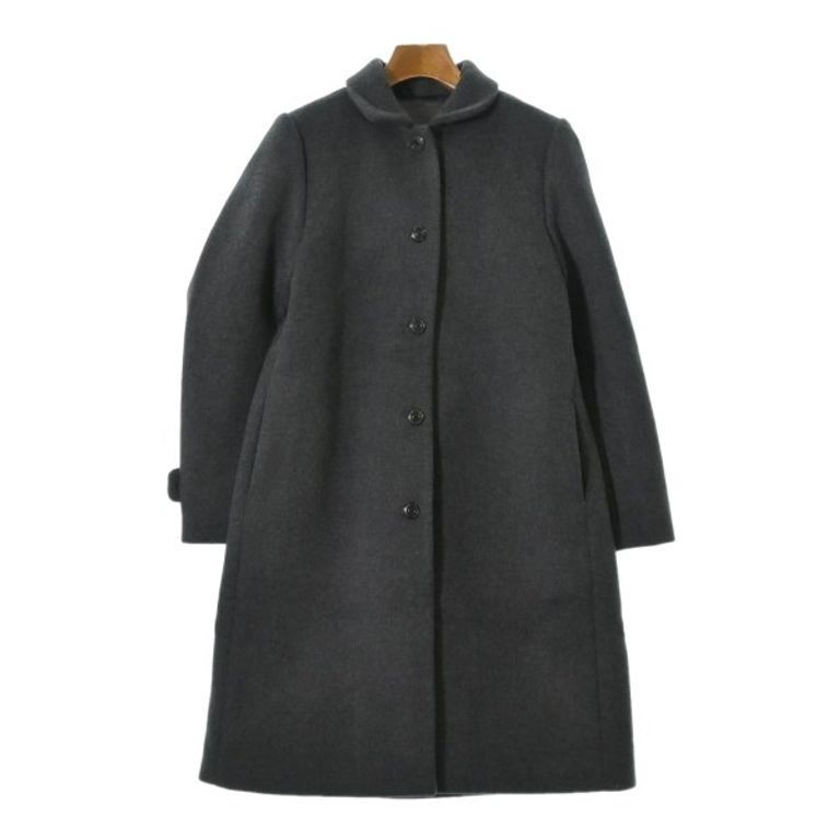 chiclin徹斯特大衣外套灰色 星型 女裝 日本直送 二手