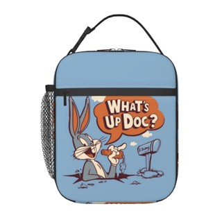 Bugs Bunny 便攜式大容量保溫保溫飯盒袋保溫手提袋野餐食品便當袋