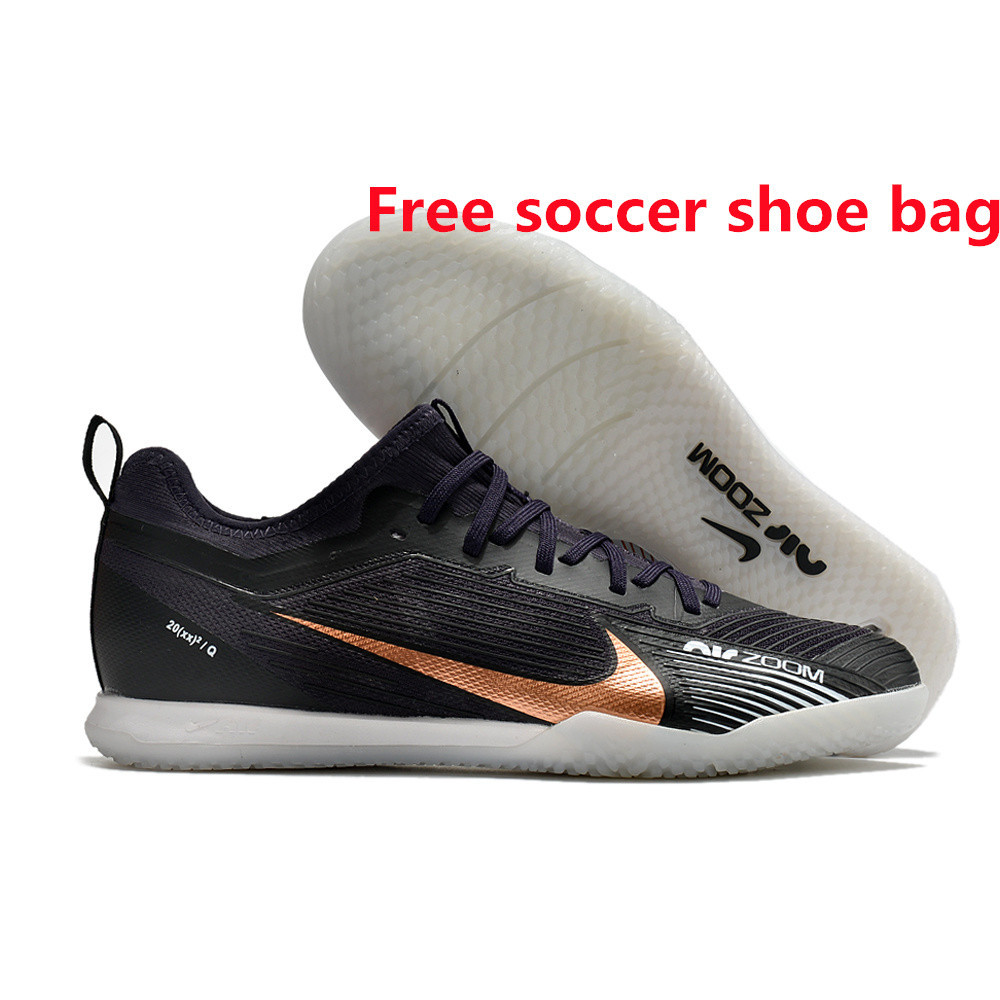 耐吉 【現貨】Nike Air Zoom Mercurial Vapor XV Pro IC 黑色足球鞋 Eur39-4