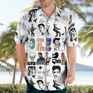 夏威夷海灘男士 T 恤,原宿襯衫,3D 打印 El Rey,El Rey,Rock,El Rey,嘻哈,2022 年新款