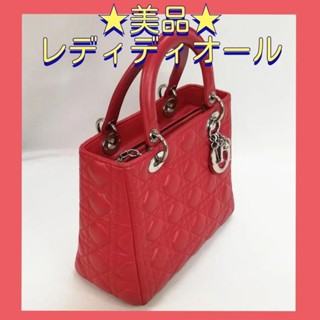 Dior 迪奧 手提包 Cannage 紅色 mercari 日本直送 二手
