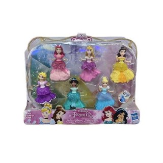 孩之寶迪士尼公主套裝白雪公主人偶美人魚灰姑娘娃娃女孩玩具禮物 XP01