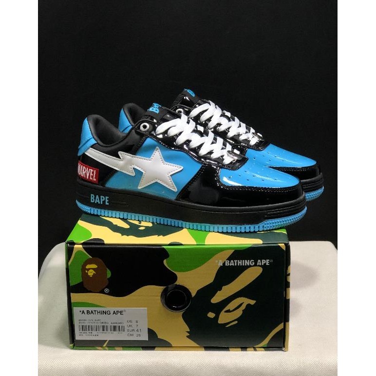 Bape Sta Air Force AF1 男女低幫板鞋