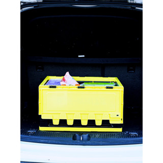 【台灣暢銷】 折疊箱 潮牌車載收納箱 汽車后備箱儲物箱 戶外塑料箱日式膠箱【熱賣】
