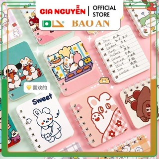 A7 春季筆記本 160 頁,可愛卡通筆記本,無線 GSHS -- - Gia Nguyen