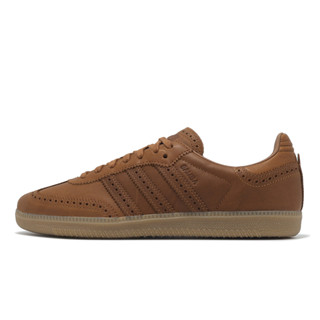 adidas 休閒鞋 Samba OG 男鞋 Brogue Pack 棕 愛迪達 德訓鞋 [ACS] JI3232