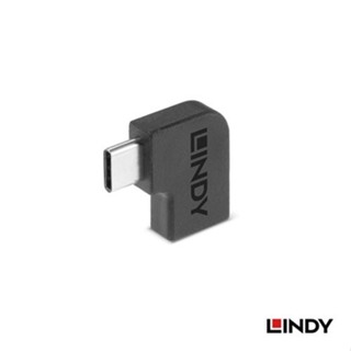 LINDY 林帝 USB3.2 Gen2x2 Type-C公to母 90度轉接頭 41894- 綠風潮