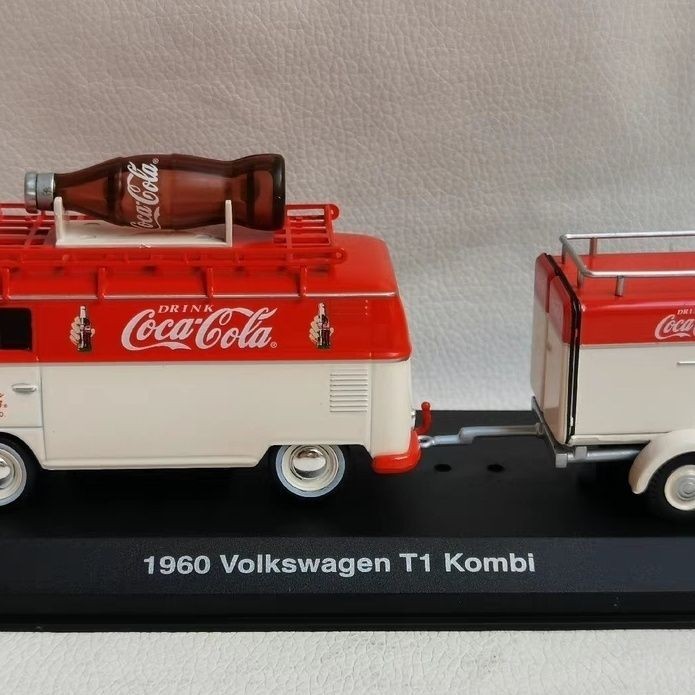 1/43 VW T1 Kombi 大眾可口可樂麵包車 合金