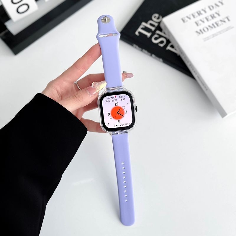 紅米 watch4 3 3 Active智能手錶液態矽膠錶帶  Redmi手錶4 手錶3 3青春版  小米手錶超值版 替