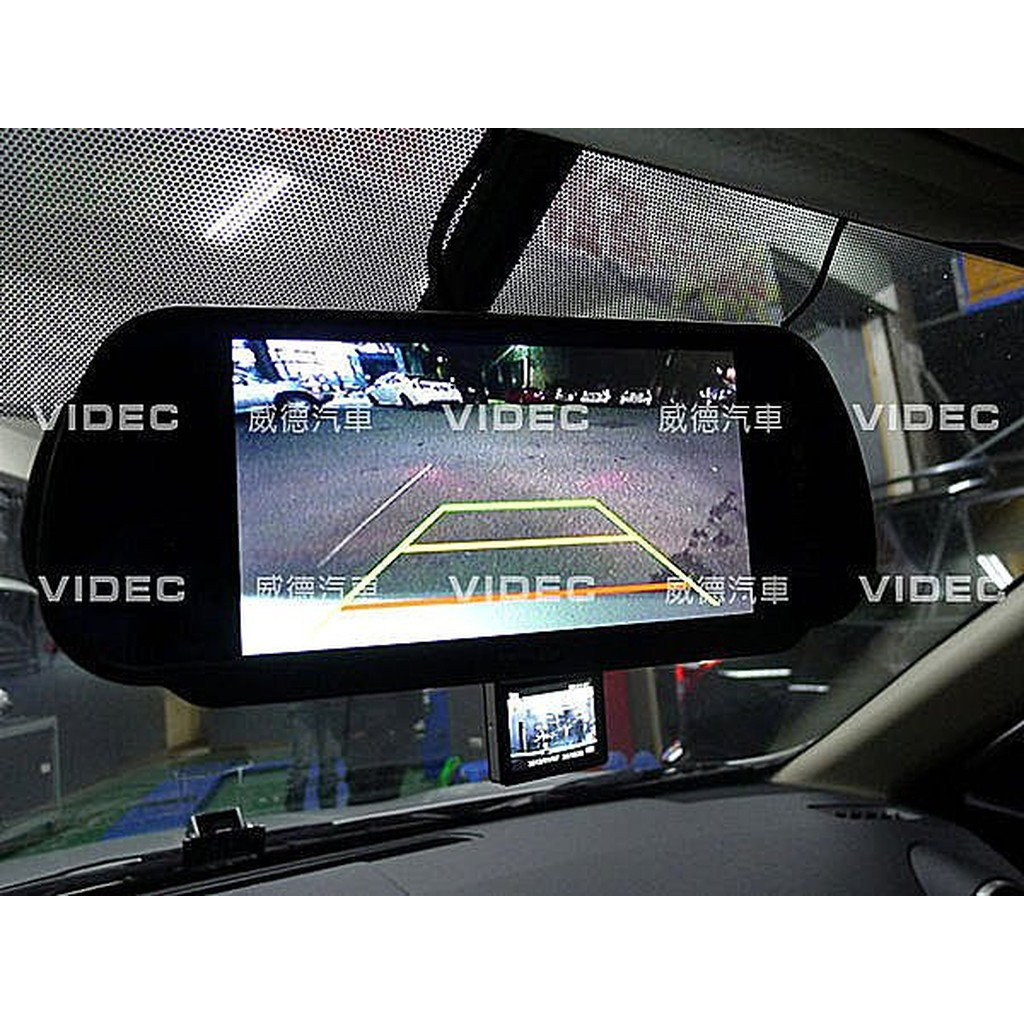 威德汽車精品 NISSAN NEW ROGUE 倒車攝影鏡頭加七吋螢幕