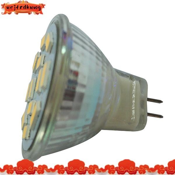 6w GU4(MR11) LED 射燈 MR11 12 SMD 5730 570 DC 12V,暖白 uejfrdkuw