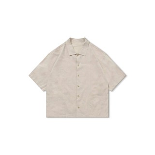 韓國亞麻雙口袋短袖襯衫 / 套裝 2色