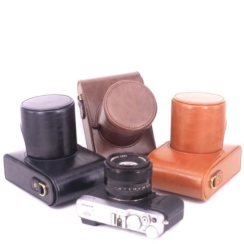 通用相機皮套適用於富士XA3/2 XM1 XA5/7 XE2/3短焦 徠卡Q1/2 M9
