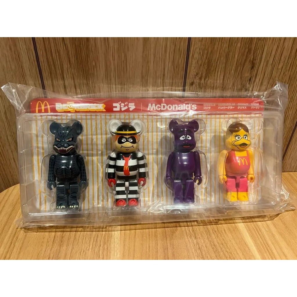 近全新 BE@RBRICK Bearbrick 庫柏力克熊 哥吉拉 mercari 日本直送 二手