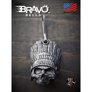《美式工廠》美國 Bravo Bell 好極！拉鏈頭飾品 酋長骷髏