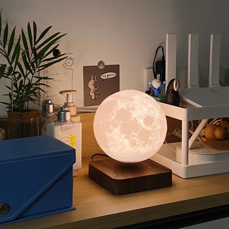 客製化全系列磁浮星球💖專屬客製化 磁懸浮月球 行星 木星 土星 地球 創意裝飾 氛圍小夜臺燈 磁懸浮 擺件