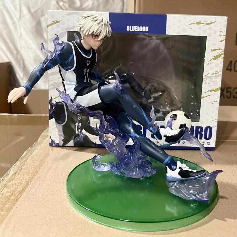 藍色監獄凪誠士郎 藍色監獄足球擺件模型 藍色監獄  凪誠士郎足球公仔 藍色監獄前鋒凪誠士郎 公仔手辦擺件模型
