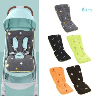 Mary Soft 嬰兒推車床墊座墊適用於新生兒加厚嬰兒車配件棉尿布墊汽車座椅套