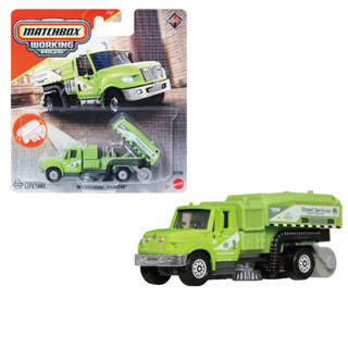 火柴盒 JCY27 合金工程車玩具 萬國 工作之星 道路清掃車Matchbox 合金 汽車模型 禮品