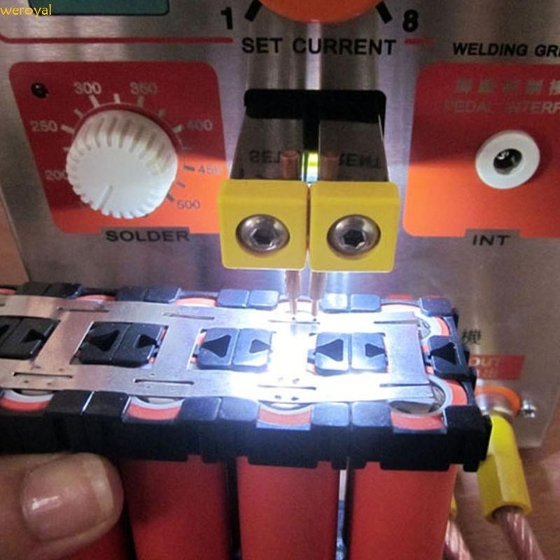 Weroyal 電焊機電池焊針對接焊機焊條氧化鋁銅焊針