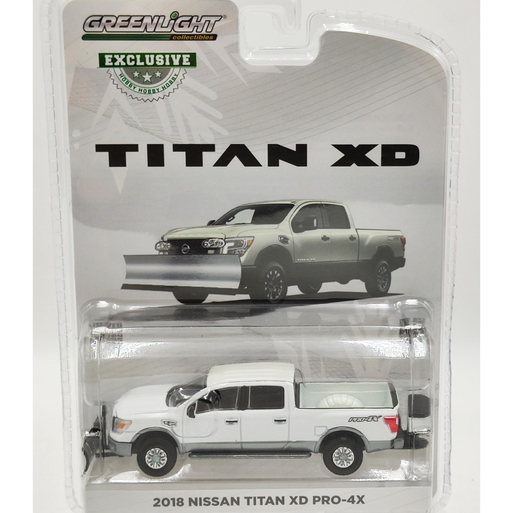 🔥🔥GreenLight 綠光1:64 2018 Nissan Titan XD Pro-4X 日產推土卡車