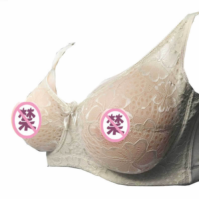 矽膠假乳房CD變裝義乳內衣 偽娘假乳3810