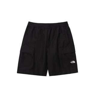 THE NORTH FACE ｜北面男款黑色防潑水彈力褲腰寬鬆短褲｜87UZJK3