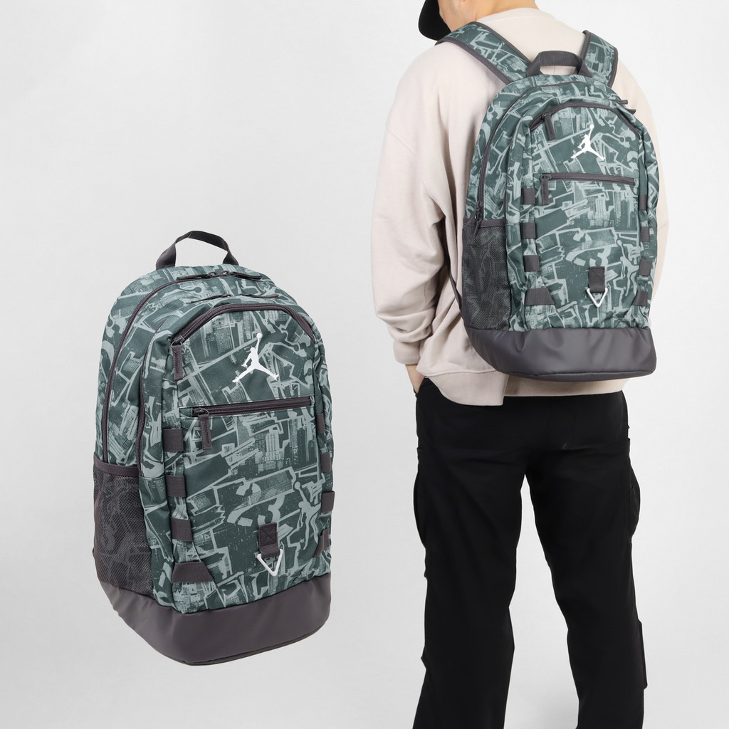 Nike 包包 Jordan 男女款 後背包 大容量 喬丹 筆電 書包 背包 [ACS] JD2423003AD-001